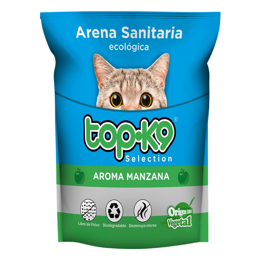 Arena Sanitaria Top K9 Ecologica Manzana2