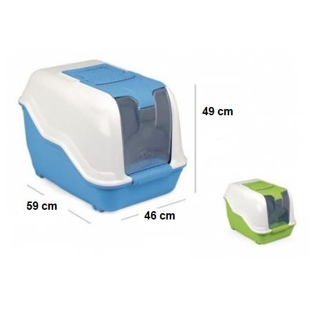 Arenero Para Gatos Cerrado Netta Maxi1