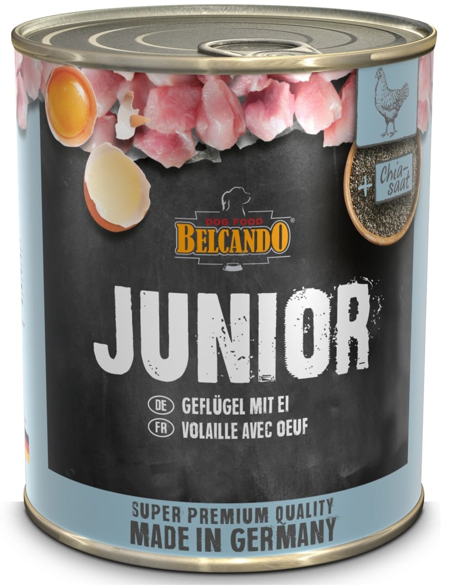 Belcando Lata Junior - Ave y Huevos 800 gr1