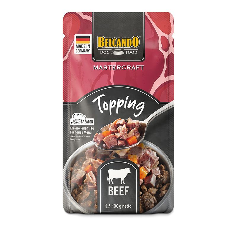Belcando Topping Ternera con Zanahorias 100 gr1