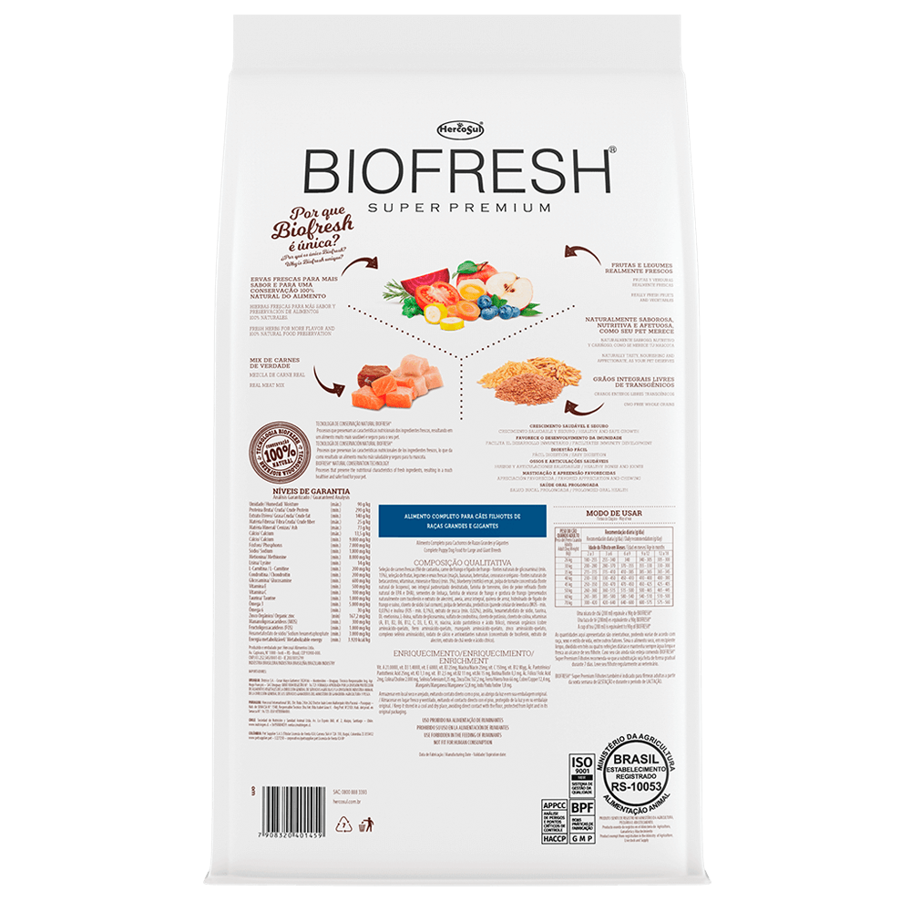 Biofresh Cachorros Razas Grandes y Gigantes 10.1 kg3