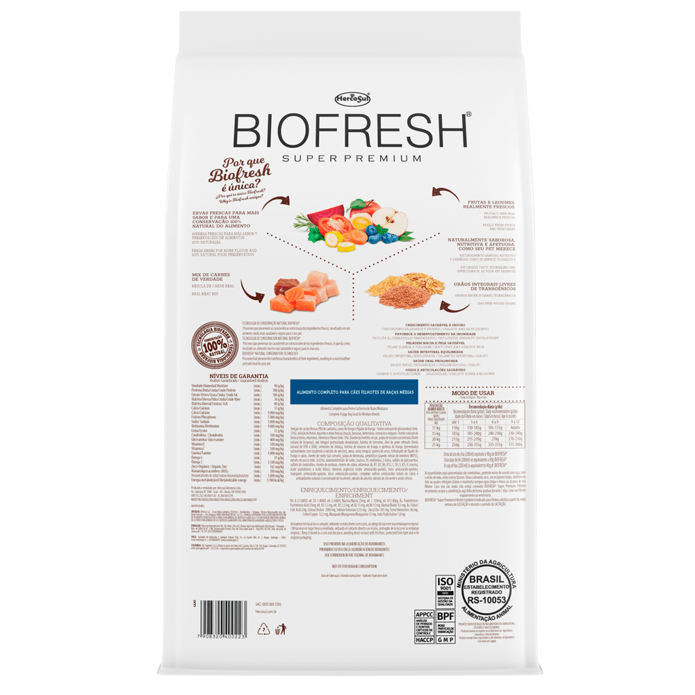 Biofresh Cachorros Razas Medianas3