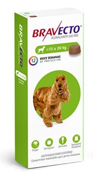 Bravecto 10 - 20 kg 12 Semanas1