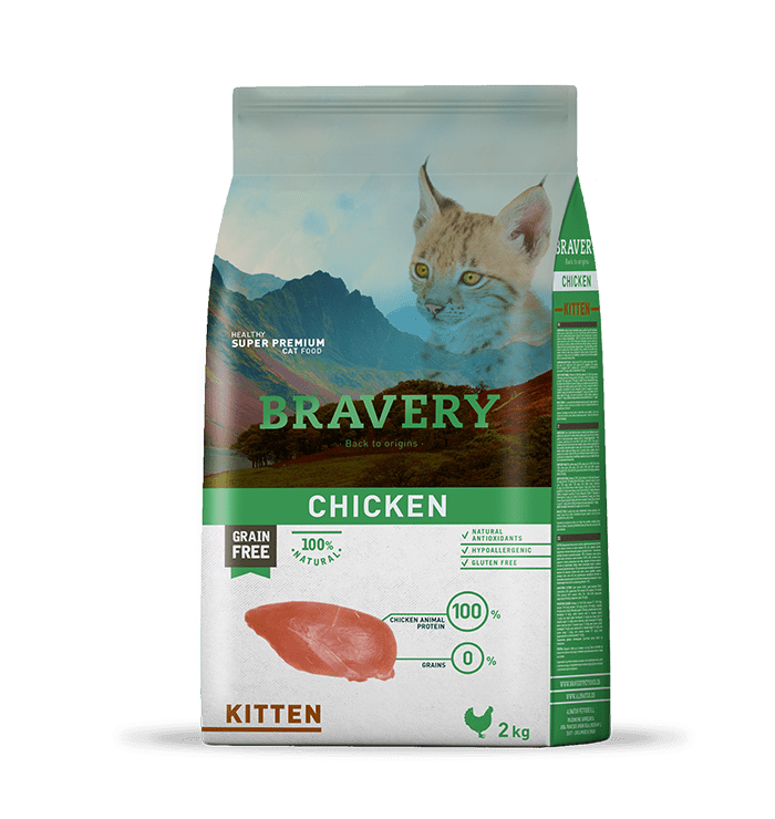 Bravery Chicken Kitten 2 kg1