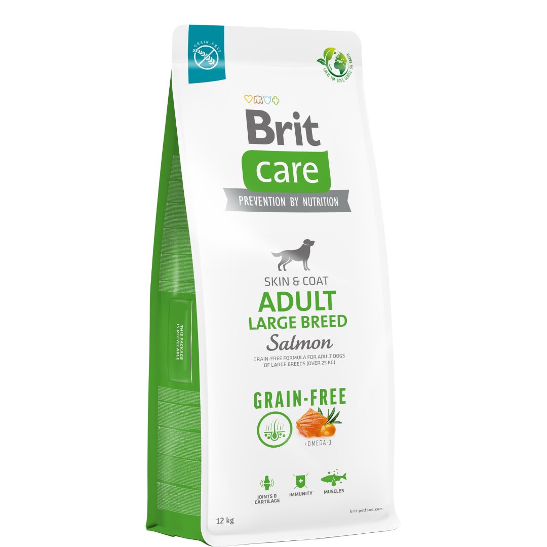 Brit Care Grain-free Adult Large Breed Salmon & Potato 12 kg1