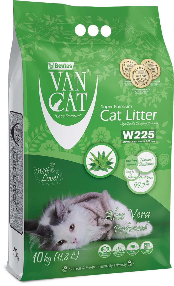 Arena Sanitaria Van Cat Aloe Vera 10 Lt1