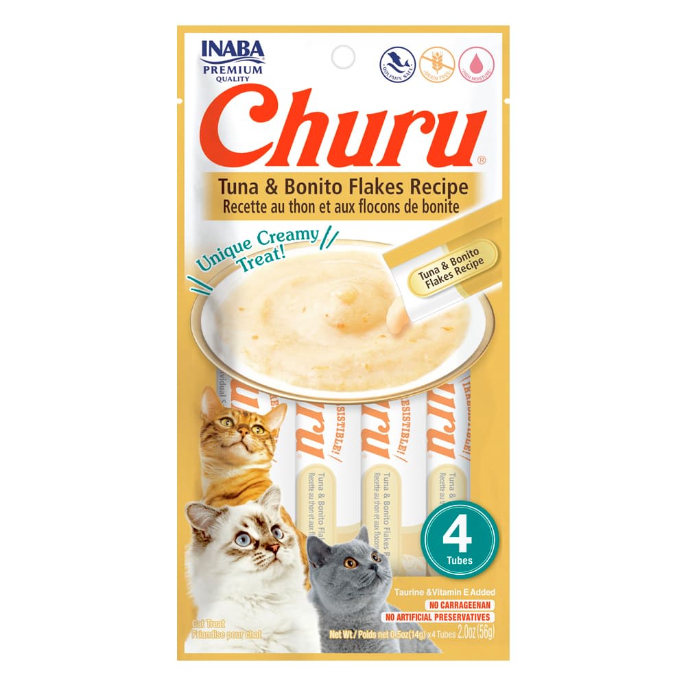 Churu Gato Atún /Bonito Ahumado 14 gr x4 (56 gr)1