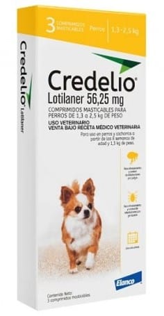 Credelio 1.3 - 2.5 kg 3 Comp1