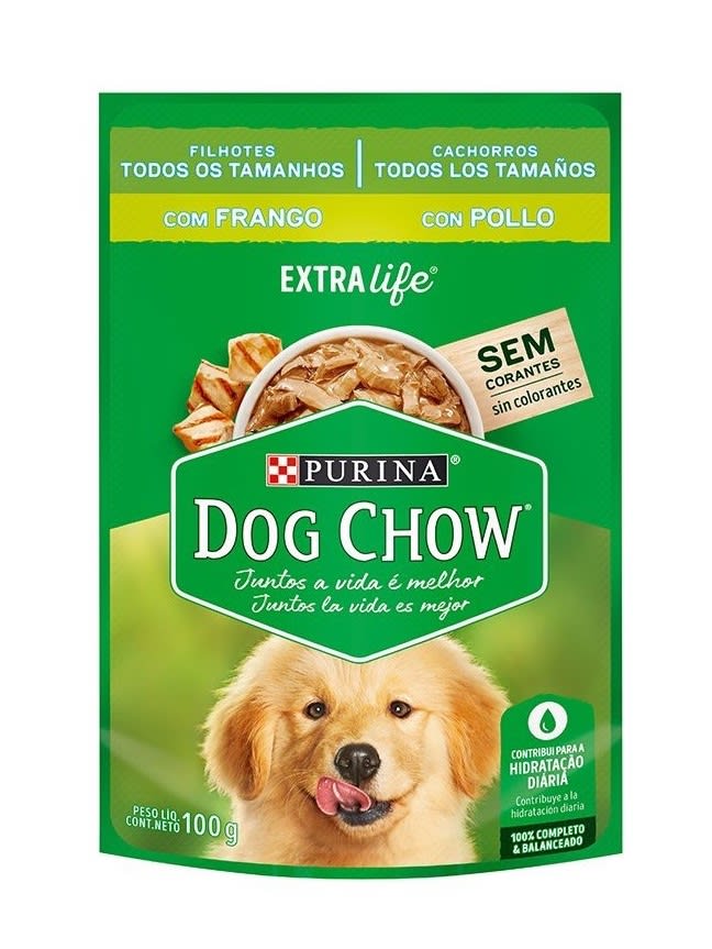 Dog Chow Sachet Cachorros Todos los Tamaños 100 gr1