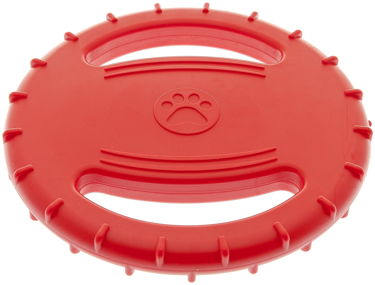 FRIZBEE DE GOMA DURA PARA PERROS.1