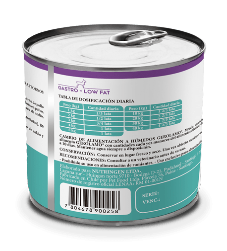 Gerolamo Perro Gastro-Low Fat 315 grs2