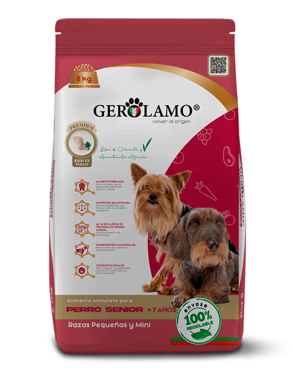 Gerolamo Perro Senior Razas Pequeñas 2.7 kg1