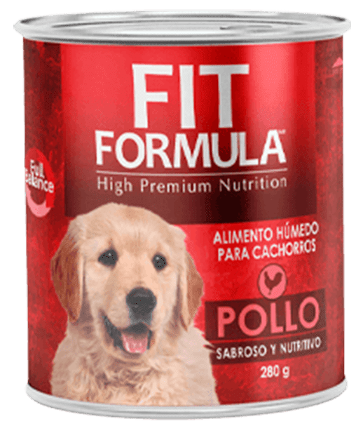 Fit Formula Lata Cachorro Pollo 280 gr1