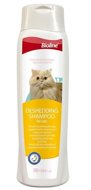 Shampoo Gatos Antipelecha Bioline 200 ml1