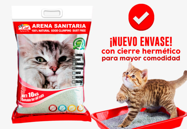 Arena Sanitaria Aglutinante Vip Cat Lavanda2