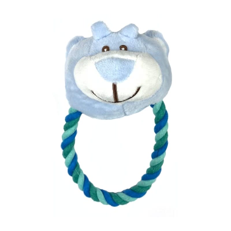 ARO DE CUERDA Y PELUCHE JUGUETE PARA PERROS.1