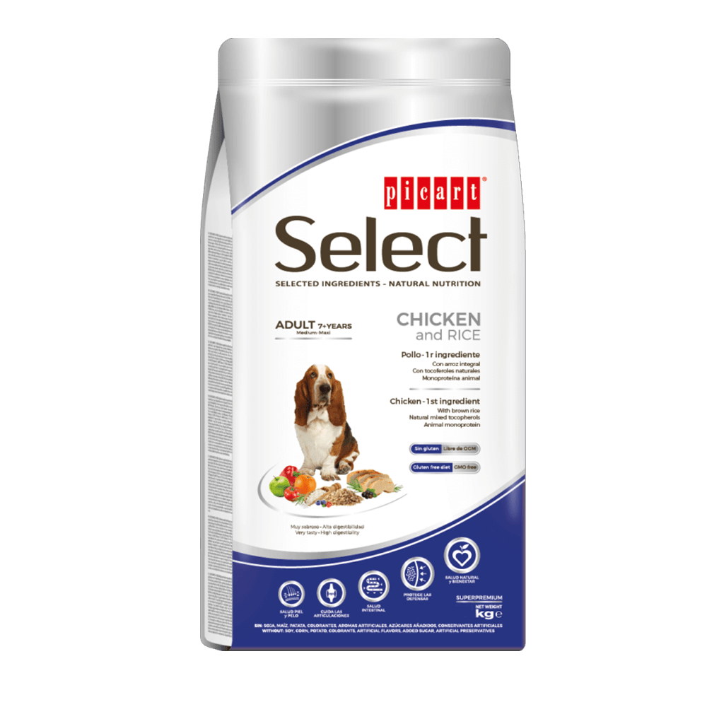 Select Adulto Medium/Maxi +7 Perro1