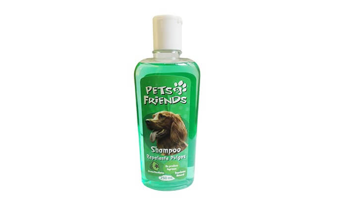 SHAMPOO REPELENTE PULGAS PERROS PETS FRIENDS 250 ML.1