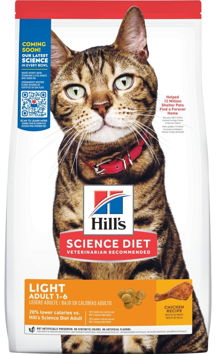 Hill's Light Adulto Cat 1.58 kg1