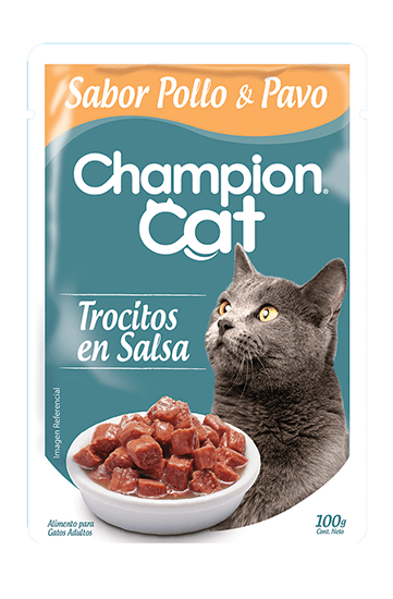 Champion Cat Sachet Pollo/Pavo 100 gr1