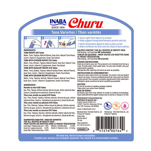 Churu Gato Atun Variedades 14 gr 50 Tubes (700 gr)2