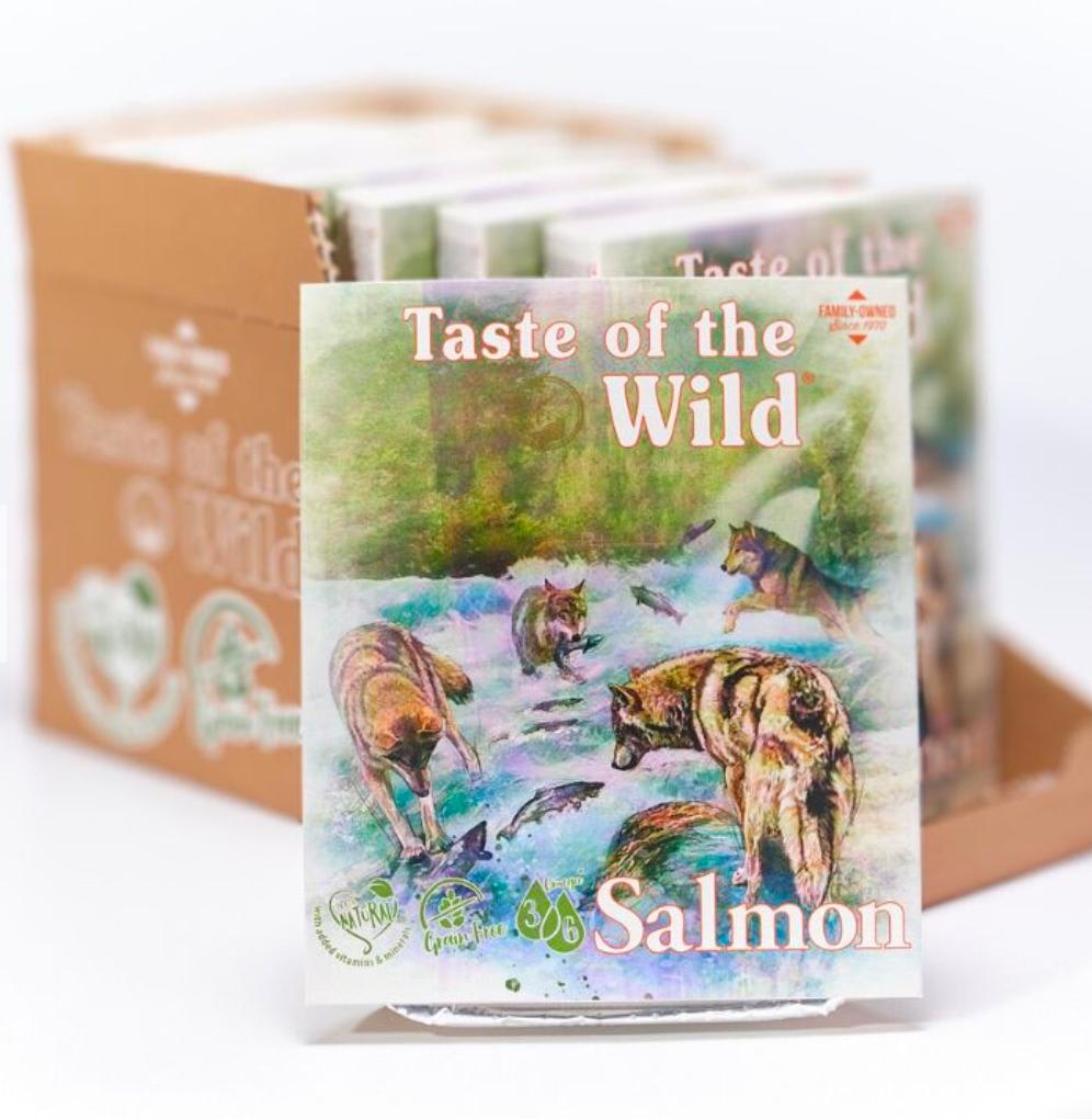 Taste Of the Wild Salmón Bandeja 390 gr2
