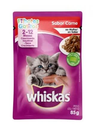 WHISKAS GATITOS CARNE 85 GR.1