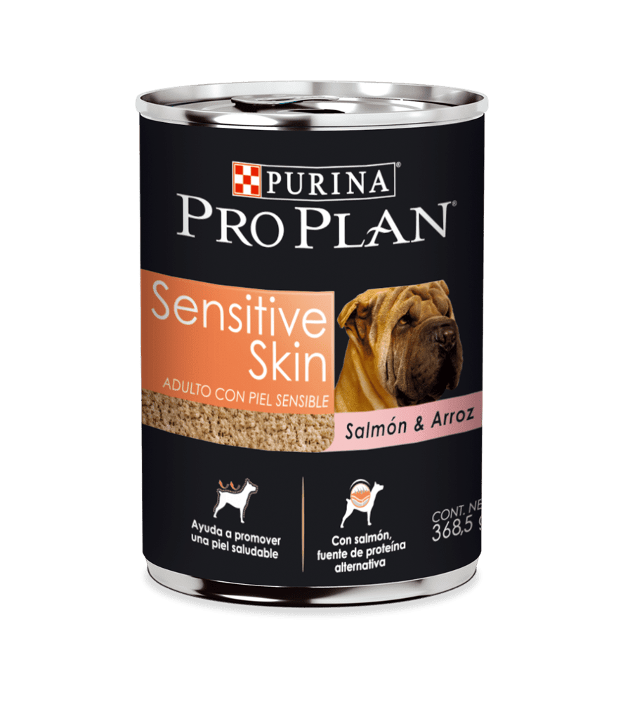 Proplan Lata Sensitive Skin Salmon Perro1