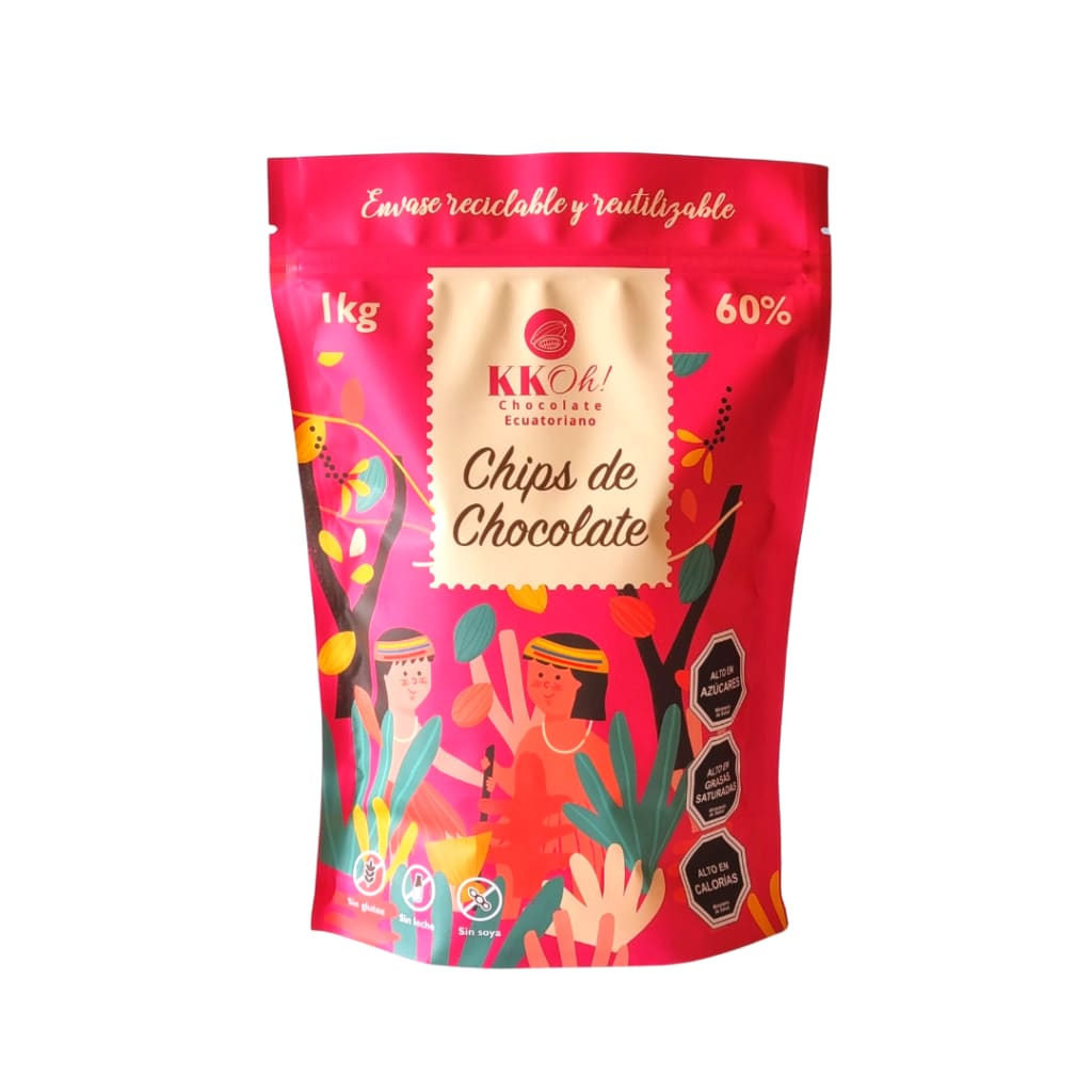 Chips de Chocolate 60% KKOH