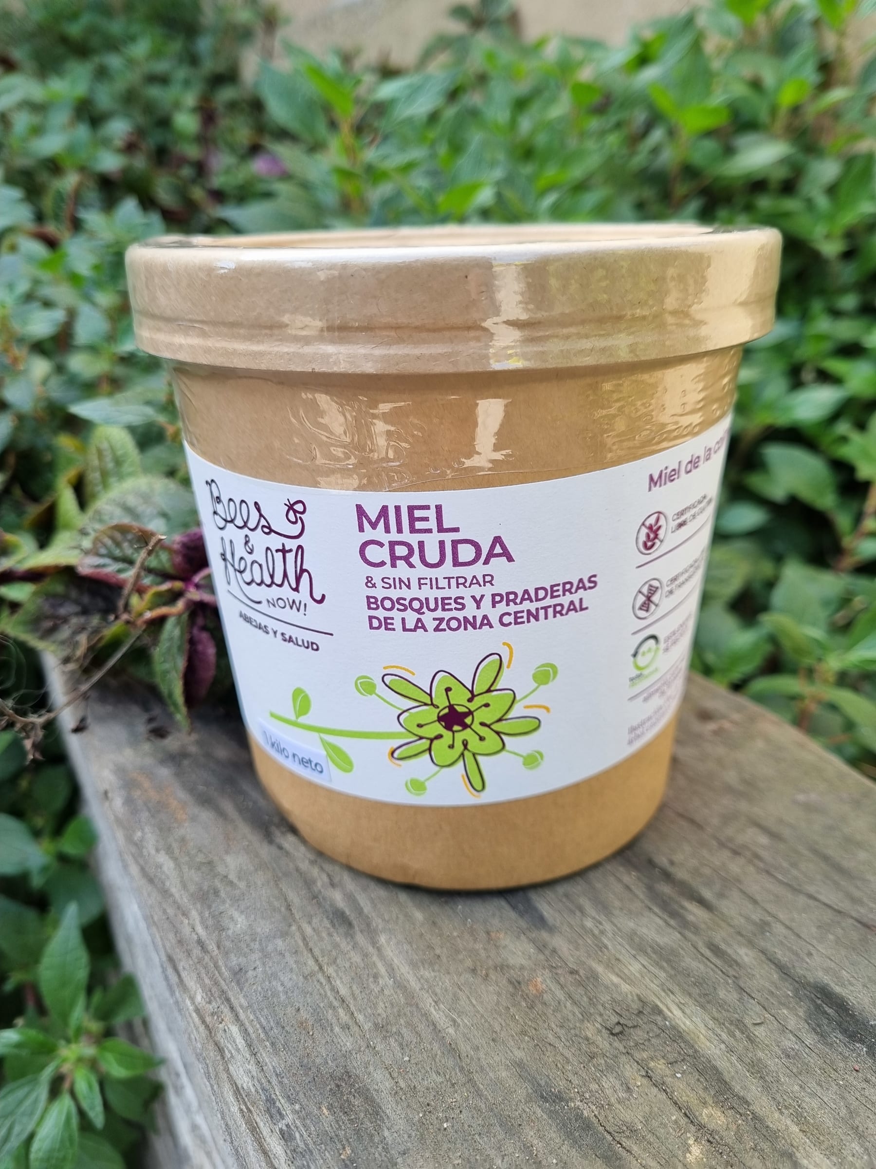 Miel Cruda Bosques y Praderas