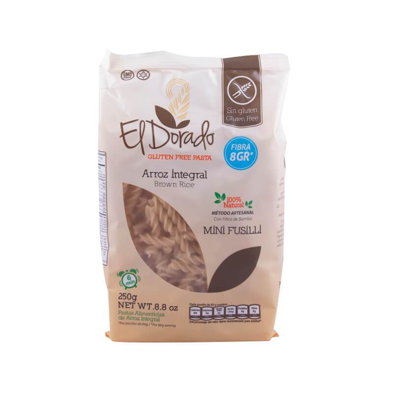Mini Fusilli Arroz Integral 250g