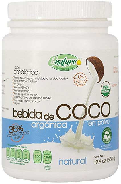 Leche de coco Polvo 550 gramos