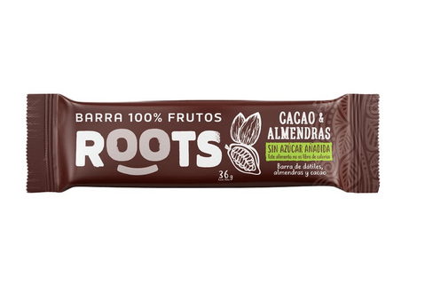 Barra Cacao Almendra Roots 30 gramos