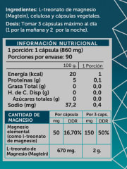 Magtein L-Treonato Wellplus