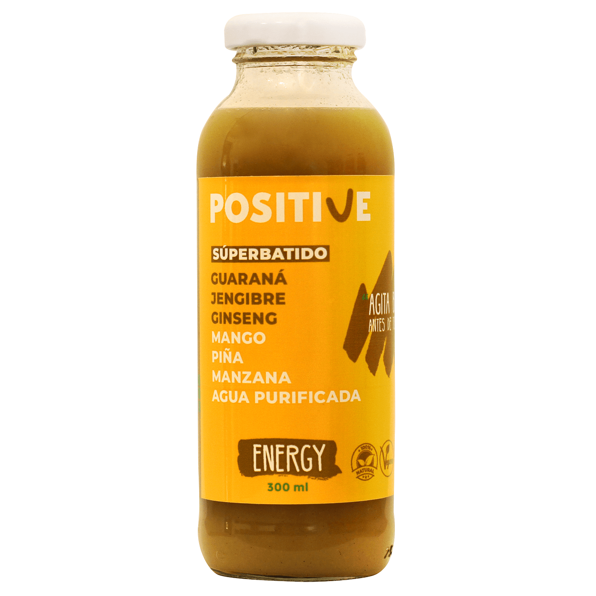 Superbatido Guaraná Jengibre Ginseng 300 ml Cábala Bioalmacén