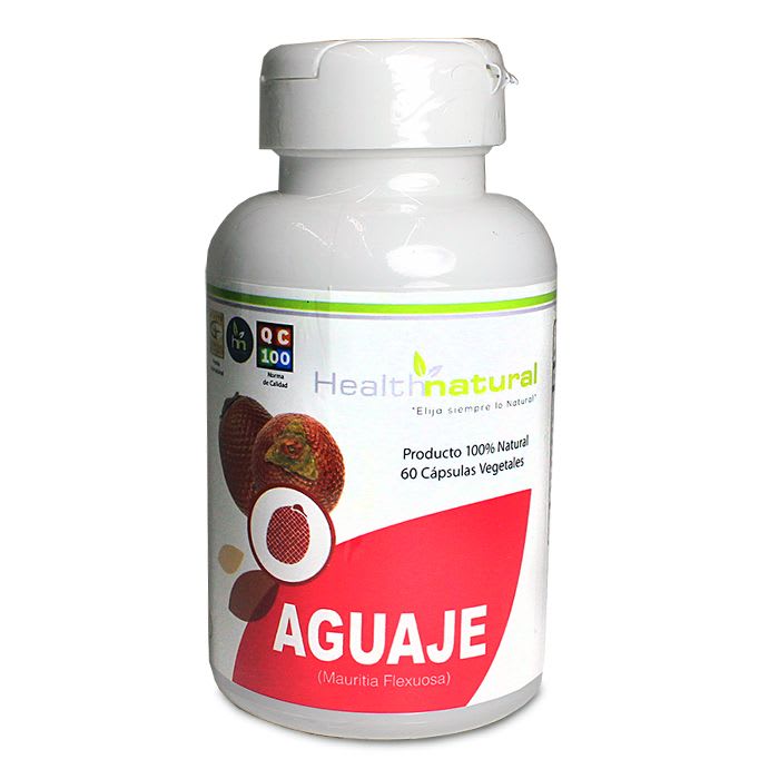 Aguaje Capsulas Heath Natural 60 cápsulas