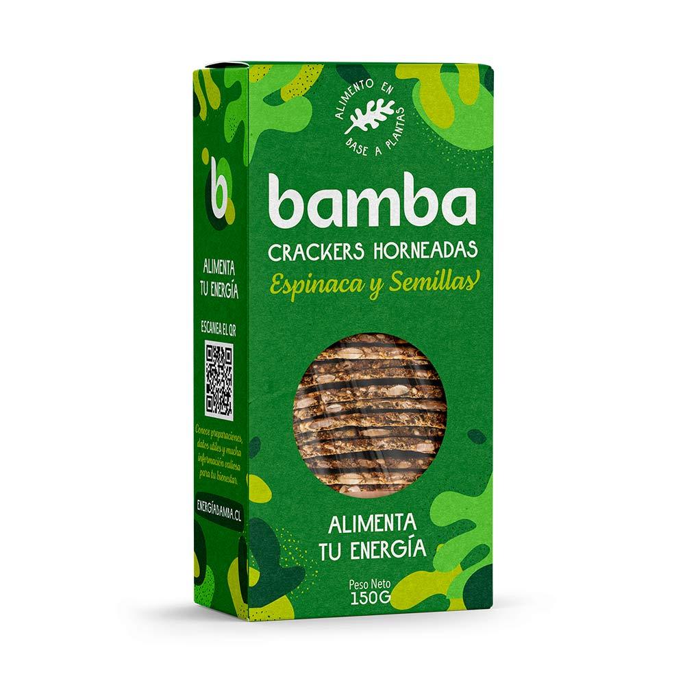 Crackers Bamba Espinaca