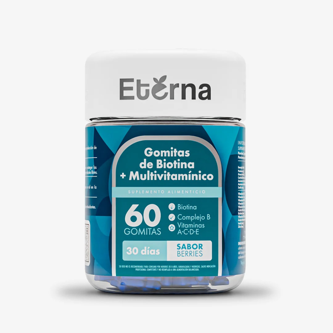Gomitas Eterna de Biotina+Multivitaminico