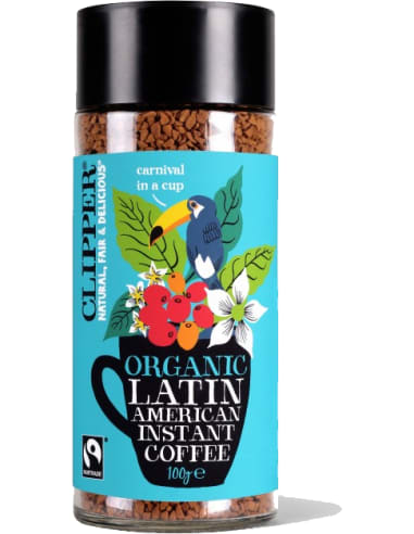 Café Organico Instantáneo Clipper 100 gr