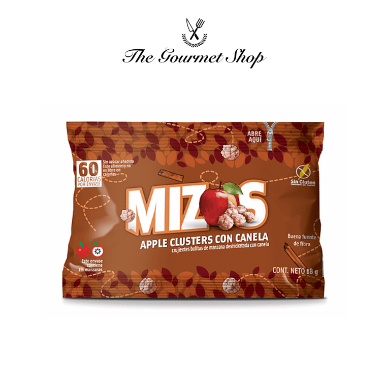 Apple Clusters con Canela 18 gramos