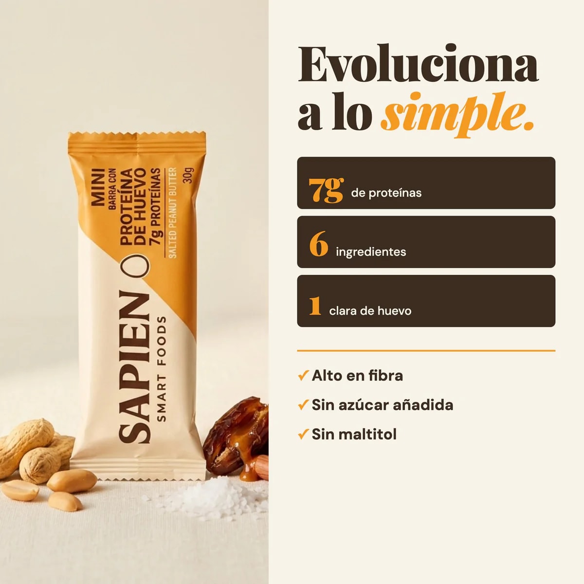 Sapiens Mini Salted-caramel