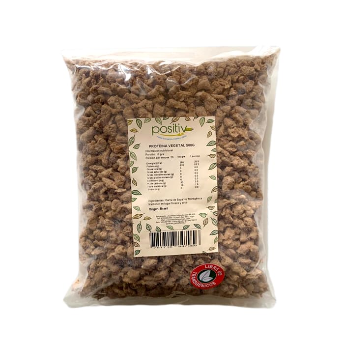 Carne Vegetal Gruesa Positiv 500 Gramos