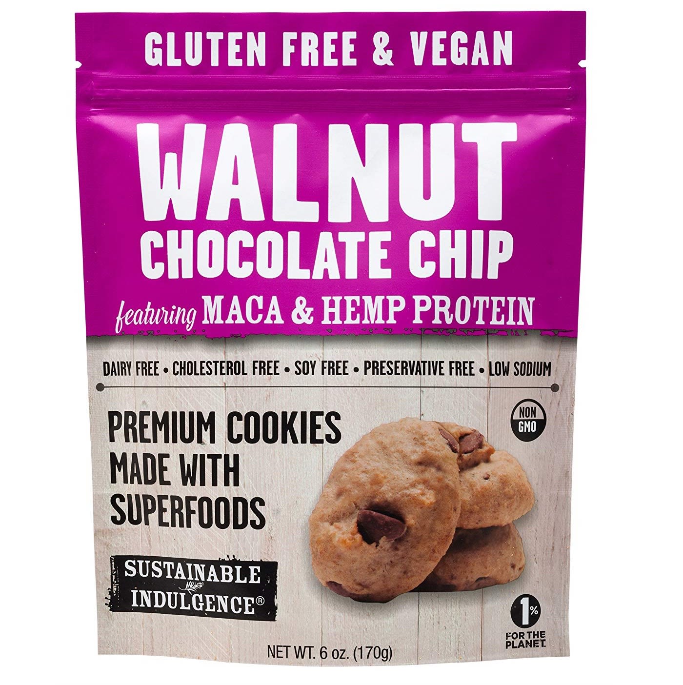 Susty Walnut Chocoate Chip  170 gramos