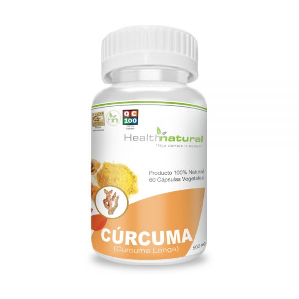 Capsulas de Curcuma Health natural