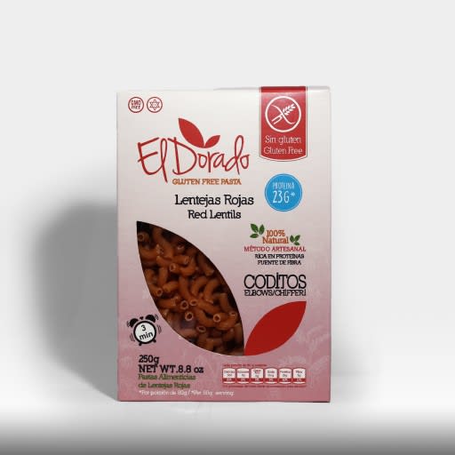 Coditos de Lentejas Rojas El Dorado 250g