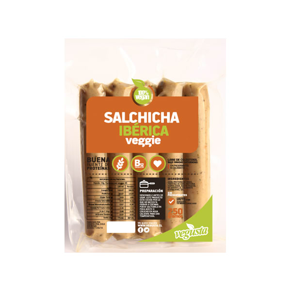 Salchicha Iberica Veggie Vegusta