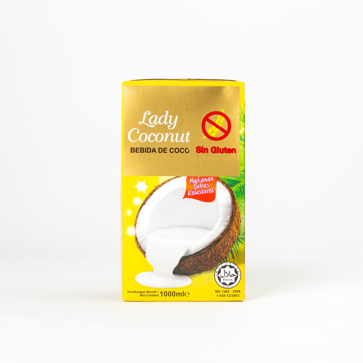 Leche de coco Lady Coconut 1 Litro