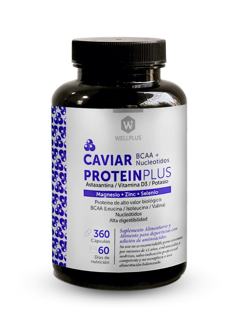Caviar Protein Plus 360 cápsulas