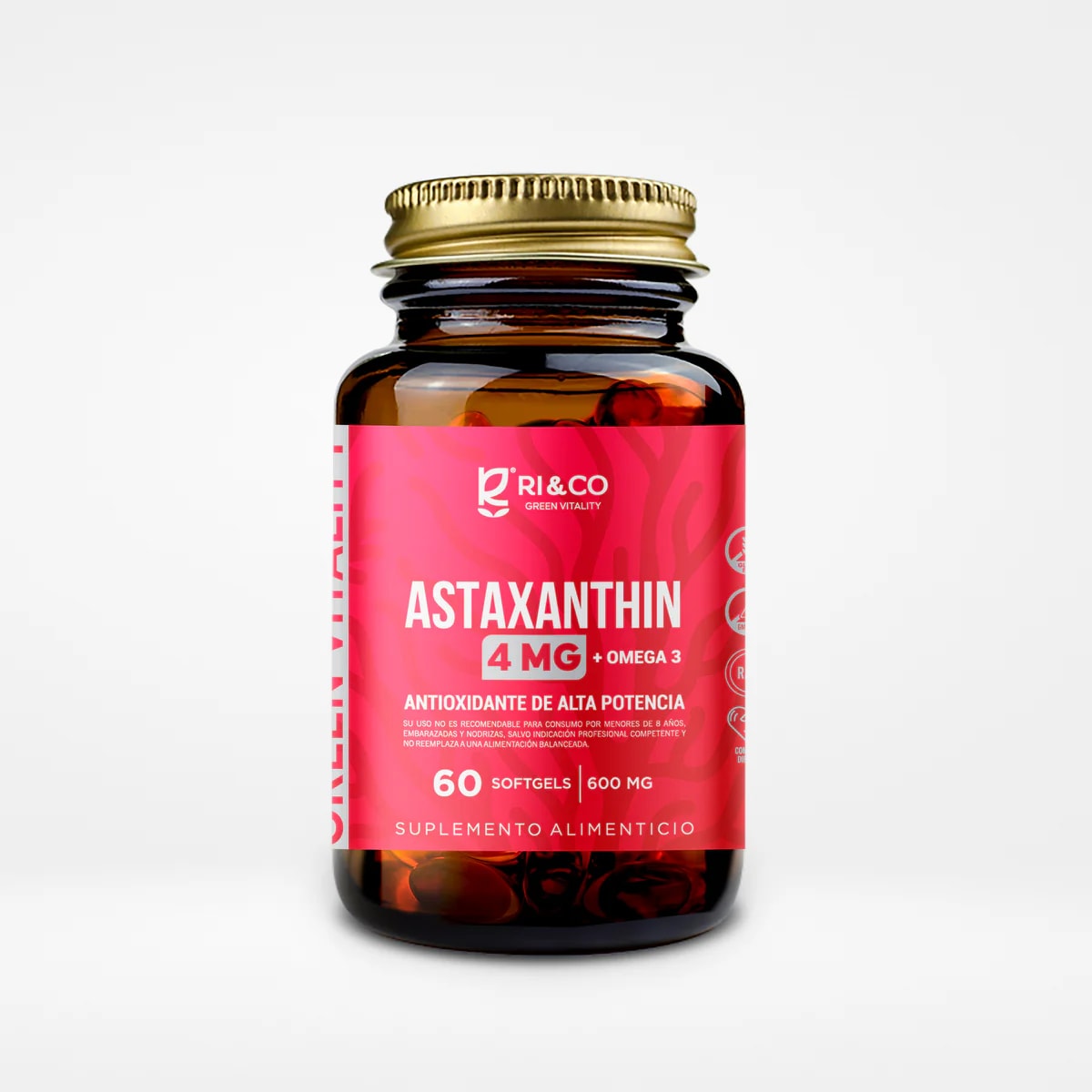 Astaxanthin + Omega 3 Ri&Co