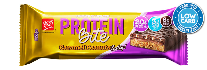 Protein Bite Caramel Peanuts Salty